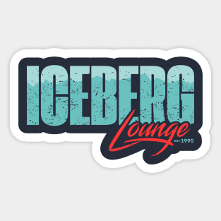 Iceberg Lounge Sticker